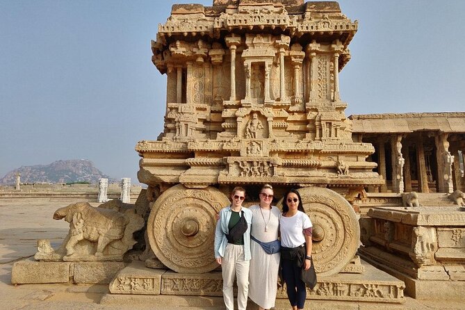 1 day private tour of Hampi world heritage site in car with professional guide - Ugra Narsimha and the Serpent Detail Near Badavi Linga