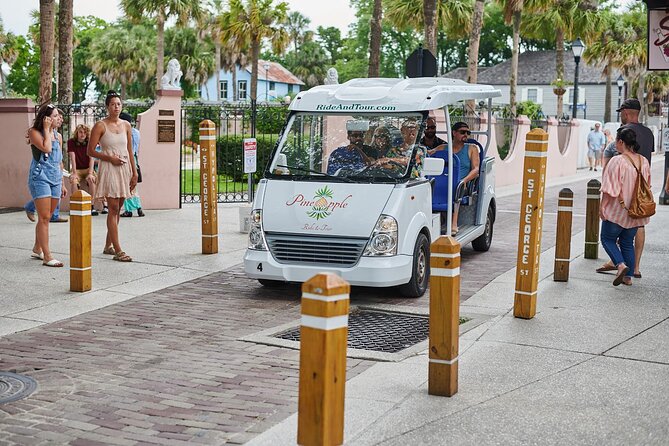 1 Hour Historical Tour of Saint Augustine Florida & FREE Parking - St. Augustine in one hour by open-sided vehicle