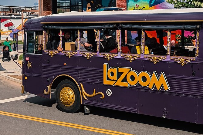 2 Person Sketch Comedy Show on Wheels | LaZoom - South End’s street-art energy and trolley-history hints