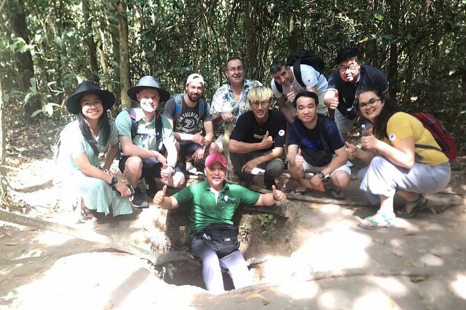 6 Hours Historical Tour in Cu Chi Tunnel with Free Snack - Snack break: tapioca and pandan tea actually make sense here