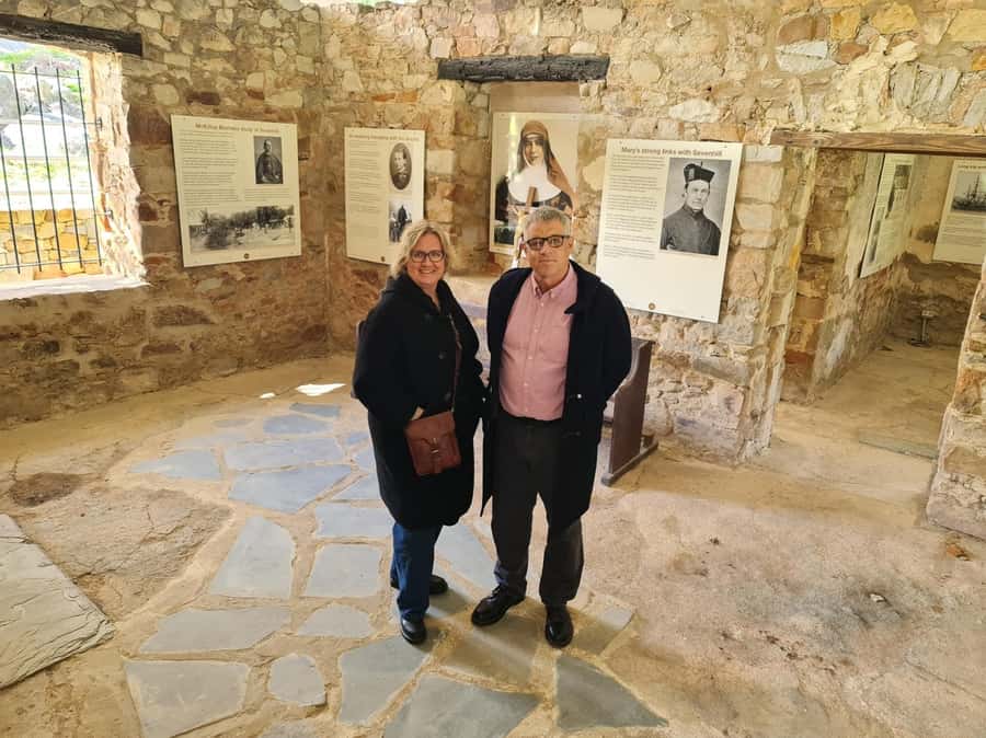 A Clare Valley pickup: Wine and Heritage Tour with a Local. - The guide makes the day: Charles and the humour-and-context approach