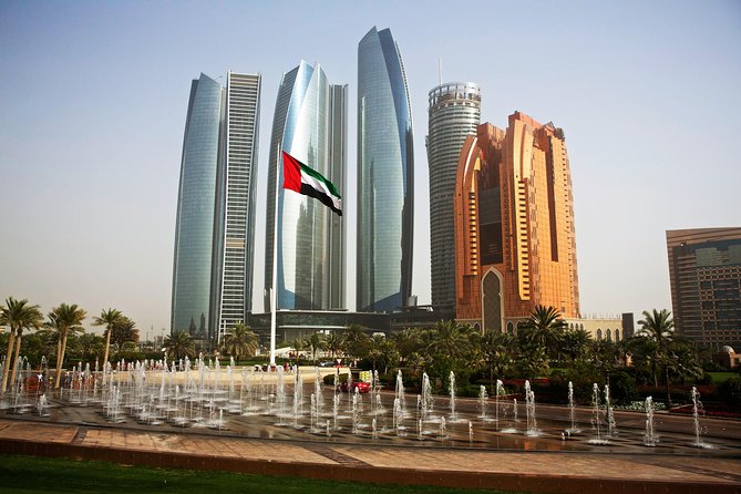 Abu Dhabi Grand Mosque and Heritage Village Day Trip from Dubai - Union Square and the Corniche: skyline views with quick, practical stops