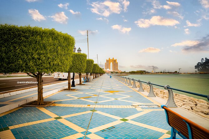 Abu Dhabi Sightseeing Tour: Sheikh Zayed Mosque, Heritage Village & Dates Market - Palace and Corniche Drive-By: Orientation Without the Ticket Line