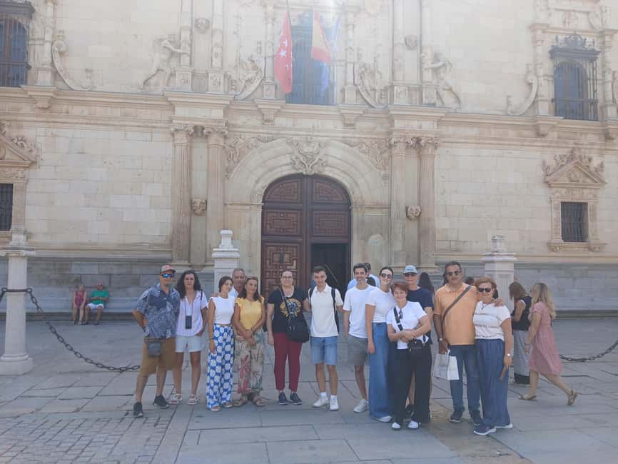 Alcalá World Heritage Tour - Getting oriented in Plaza de las Bernardas (the route begins calm)