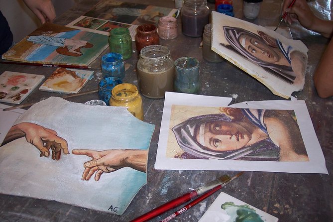Ancient Art Workshop: Fresco - Mosaic Portion: Colored Marble Tiles That Feel Like Roman Craft