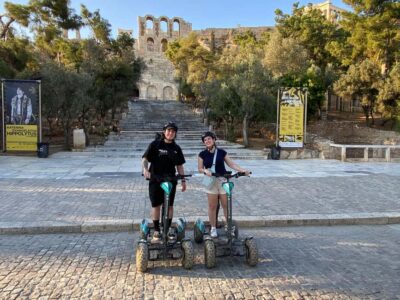 Ancient Athens Electric ATV Scooter Tour - Starting in Plaka and Getting Comfortable on the Scooter
