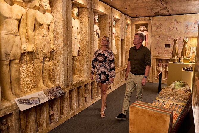 Ancient Egypt Night Tour with optional 2 Course Dinner - Inside the Recreated Tombs: 11 Chambers and Funerary Rituals