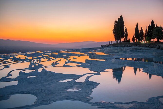 Ancient Ephesus and Pamukkale with Lunch Tour FROM IZMIR - Pamukkale and Hierapolis: seeing the white terraces and the spa myth