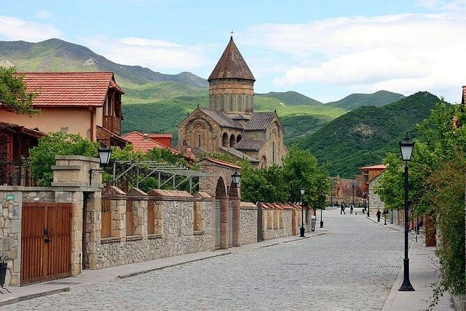 Ancient Georgia Group Tour: Mtskheta,Jvari, Gori, Uplistsikhe - Svetitskhoveli Cathedral in Old Mtskheta: Saint Nino’s church and major relics