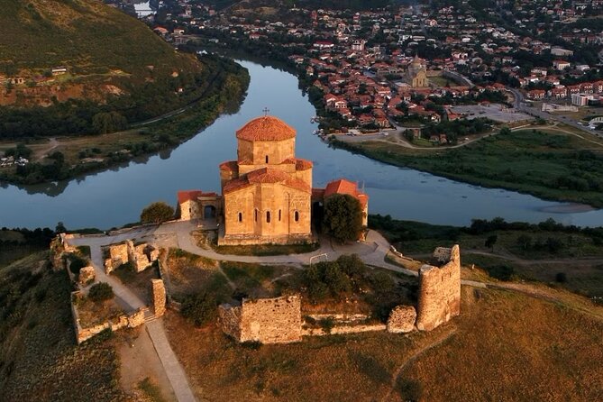 Ancient Georgia Group Tour: Mtskheta,Jvari, Gori, Uplistsikhe - Jvari Monastery: the Mtkvari–Aragvi confluence viewpoint you’ll remember