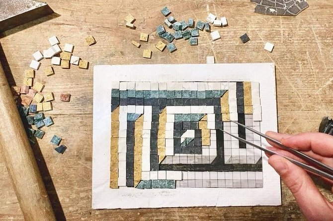 Ancient Mosaic Workshop in Rome - Coffee, Tea, Water, and a Break From Rome Heat