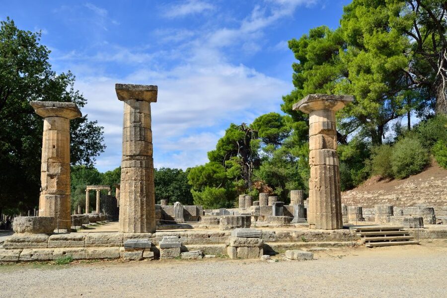 Ancient Olympia: Archaeological Site and Museum Entry Ticket - The sanctuary site: Temple of Zeus, Temple of Hera, and the athlete zone