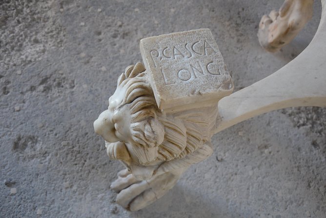 Ancient Pompei in the afternoon - Gymnasium: where people trained and social life mixed