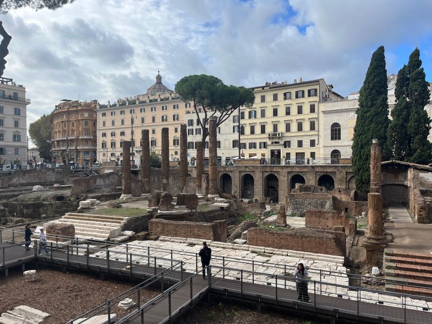Ancient Rome: Archeological area Largo Argentina - What the included audioguide and app support helps you catch