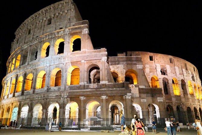 Ancient Rome at Dusk: Guided Walking Tour - Stop 3: Roman Forum from illuminated viewpoints