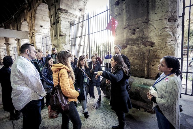 Ancient Rome Guided Tour: Colosseum, Forum and Palatine & Pick Up - Entering the Colosseum: reserved entry and real scale