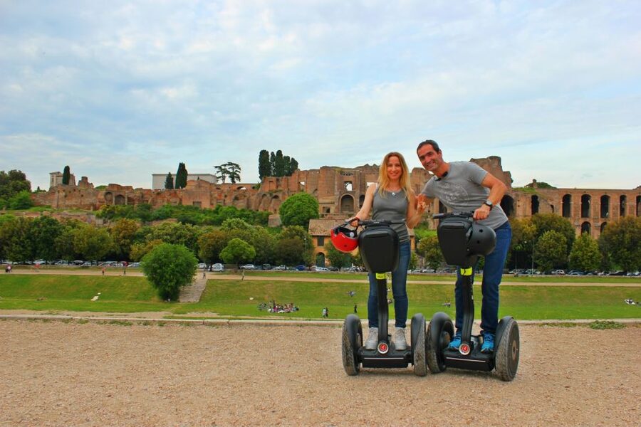 Ancient Rome Half-Day Segway Tour - Entering Imperial Rome from Piazza del Gesù