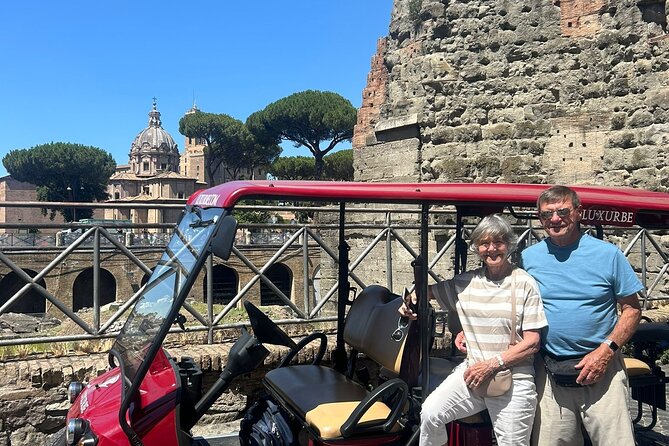 Ancient Rome Tour in a Golf Cart - Forum Piscarium (10 minutes): the old fish market pocket