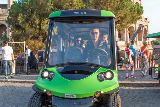 Ancient Rome Uncovered: Guided Golf Cart Experience - Where the tour begins: Largo Gaetana Agnesi to the Colosseum area