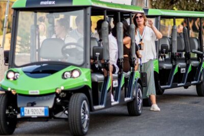 Ancient Rome Uncovered: Guided Golf Cart Experience - Stop 1: The Colosseum, Roman Forum views, and the Maltese Order keyhole