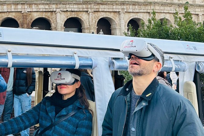 Ancient Rome VR Experience in Golf Car - Colosseum: VR Arena Reconstruction Without the Usual Ticket Hassle