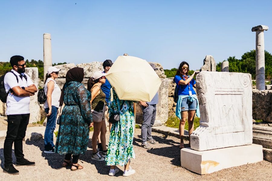 Antalya: Ancient Perge, Aspendos Theater & City of Side Tour - Visitor center stop: shopping time without turning the day into a market tour