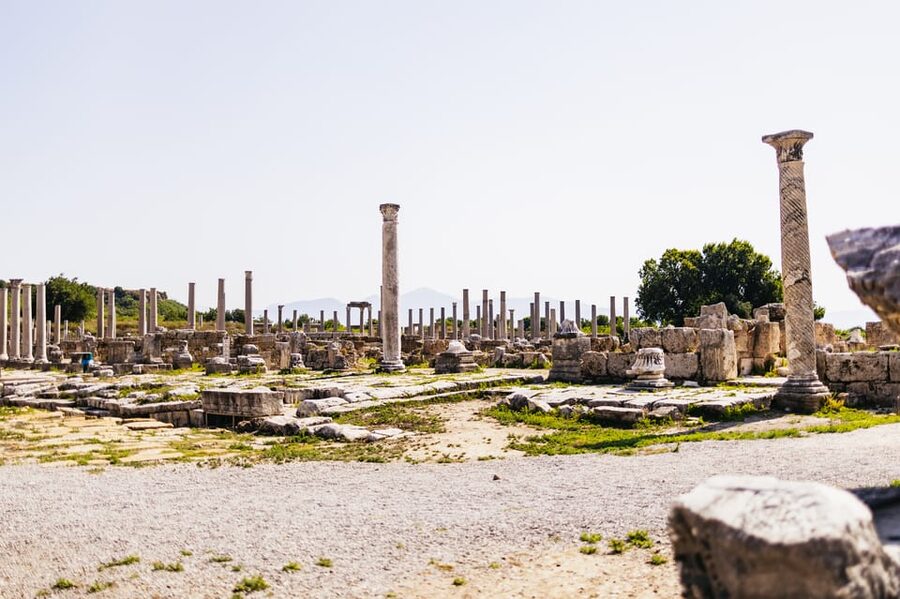 Antalya: Ancient Perge, Aspendos Theater & City of Side Tour - Side’s ancient port: fountains, marble, and the Temple of Apollo by the sea