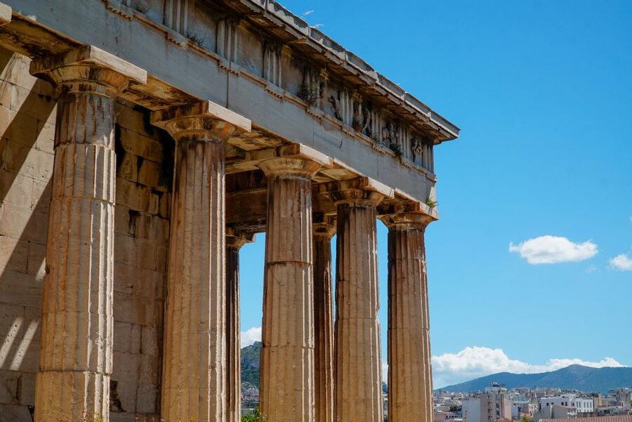 Athens: Ancient Agora E-Ticket and Audio Tour - Museum of the Ancient Agora: Air-Conditioned Learning and the Upper-Level View Tip