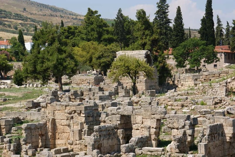 Athens: Ancient Corinth Tour with Official Guide & Tickets - From Athens Morning Pickup to Corinth Canal Views