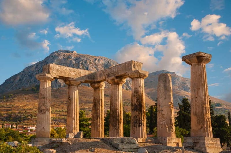 Athens: Ancient Corinth Tour with Official Guide & Tickets - Walking Ancient Corinth’s Agora: Where East Met West