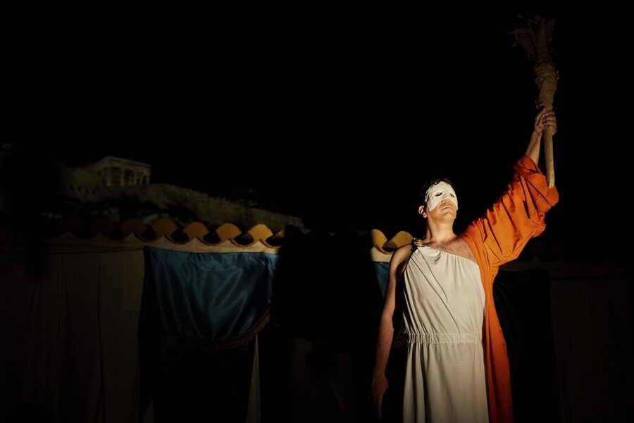 Athens: Ancient Greek Theater Performance - The actors and the English performance: what you should expect to understand