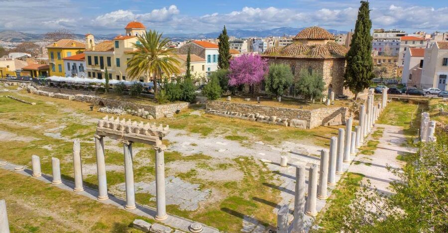 Athens: Roman Agora & Ancient Agora E-ticket & 2 Audio Tours - Roman Agora and Ancient Agora: two eras, one phone-guided day