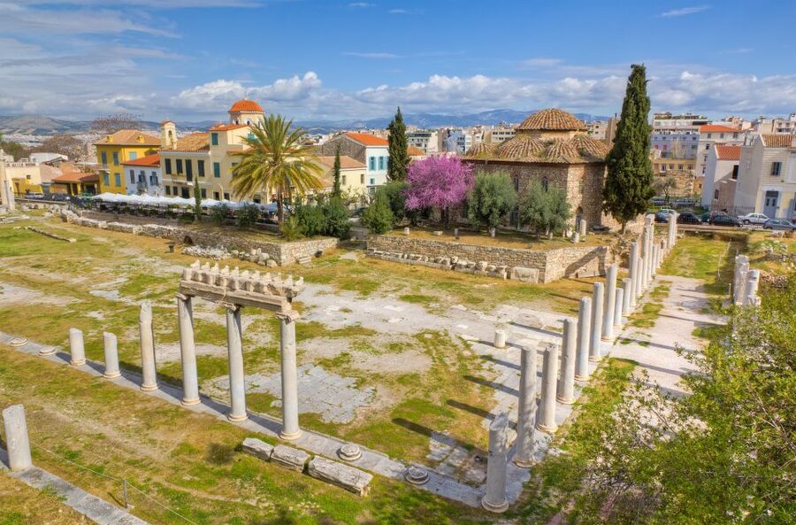 Athens: Roman Agora & Ancient Agora E-ticket & 2 Audio Tours - Ancient Agora day: construction changes, the museum angle, and the Stoa of Attalos