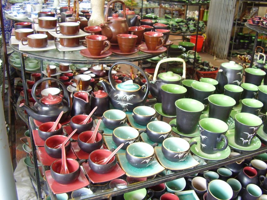 Bat Trang Pottery ancient village by Motorbike - Key things that make this Bat Trang motorbike pottery tour special