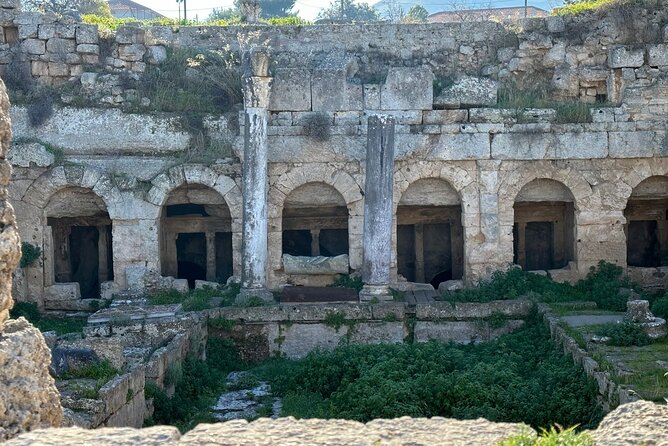 Biblical Corinth Taste Faith & History with wine & Oil Tasting - Ancient Corinth and the Corinth Museum: Temples, Roads, and Paul’s City