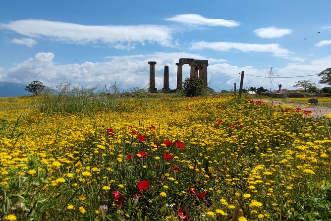 Biblical Corinth Taste Faith & History with wine & Oil Tasting - Temple Time, Lunch Break, and Shopping Without the Stress