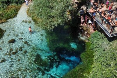 Blue Eye And Lekuresi Castle, 4 Hour Nature and Historical Tour - Blue Eye: parking, the walk in, and the best part—time in the water
