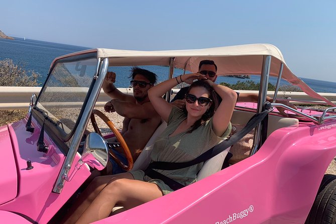 Buggy Tour in Ancient Ruins and Temples around Athens-SOUNIO Poseidon Temple - How the Bluetooth audio + guide talk actually works