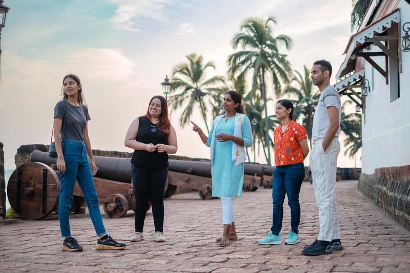 Candolim: Heritage Walk of Fort Aguada Port and Jail Complex - Starting at Lower Fort Aguada: what the meet-up feels like