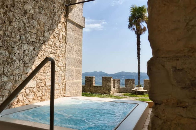 CastelBrando: Relax at a Spa inside an ancient castle - Medieval cryptoporticos saunas: heat with a view