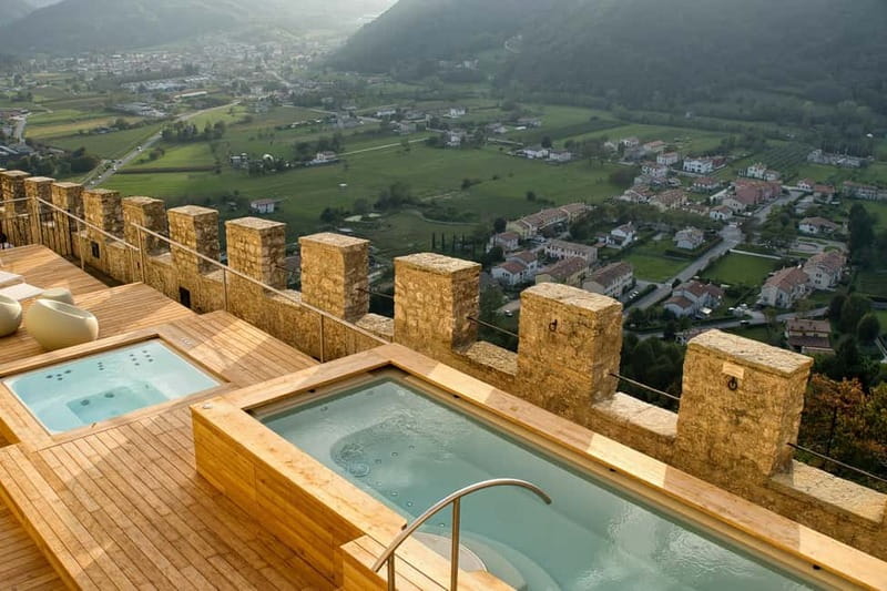 CastelBrando: Relax at a Spa inside an ancient castle - Getting in: parking, the panoramic lift, and what to bring