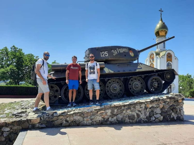 Chisinau: Discover Soviet Heritage of Transnistria - Tiraspol Soviet heritage: Suvorov, a tank monument, parks, and street life