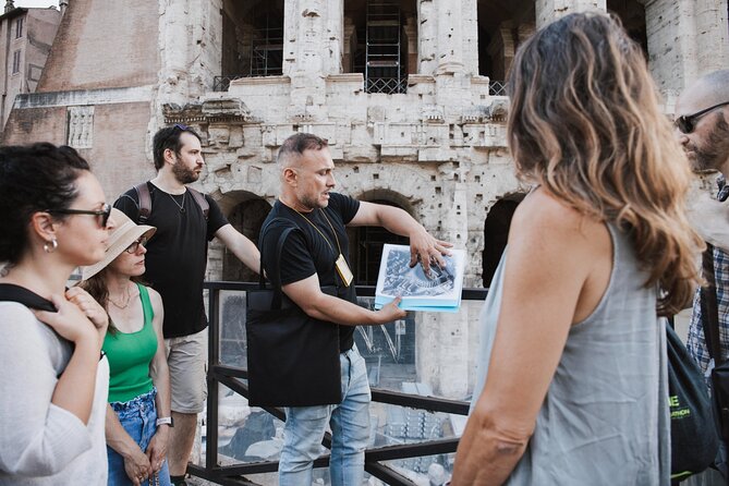 Cleopatra & the Women of Ancient Rome Tour: Livia, Agrippina... - Stop 5: Teatro di Marcello, Octavia, and the Columna Bellica spear-in-blood moment