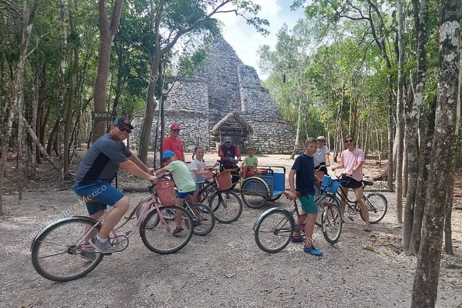 Coba Private Tour – Ancient Ruins & Refreshing Cenote Swim - Coba ruins with a private guide: bikes, rickshaws, and the key climbs