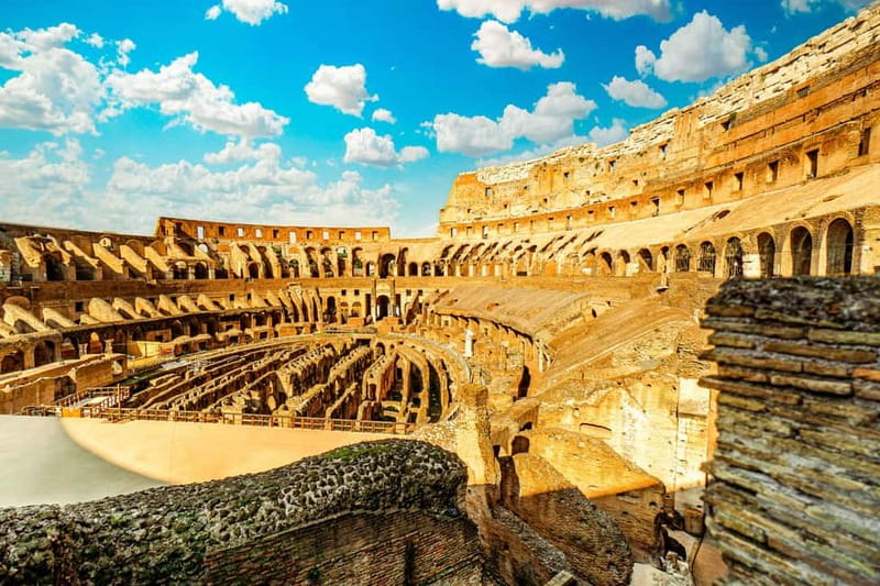 Colosseum & Ancient Rome Tour with Optional Arena Upgrade - Arena upgrade: what it changes when you step onto the floor