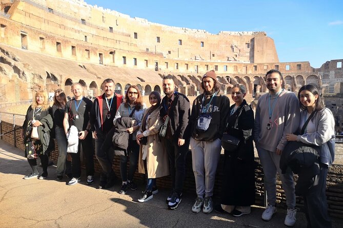 Colosseum Arena Floor & Ancient Rome Semi Private Tour Max 6 PPL - Getting There, Meeting Point, and the End Location