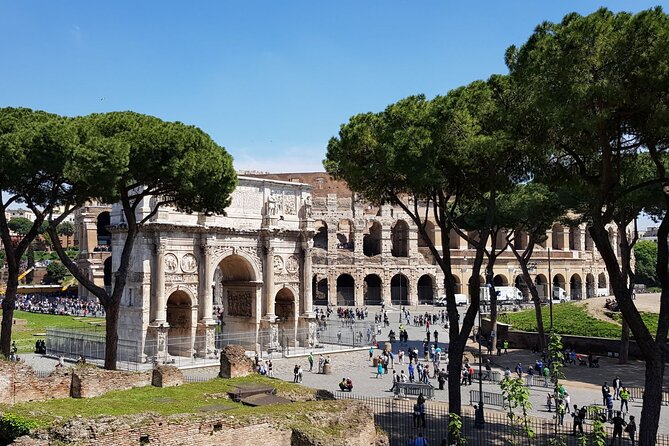 Colosseum Arena Floor and Ancient Rome Semi Private Guided Tour - Roman Forum Highlights: Senate House, Arch of Titus, and Broken Columns