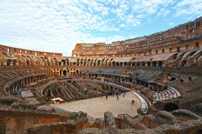 Colosseum Underground All Access Tour with Ancient Rome - Palatine Hill right after: the Rome power switch