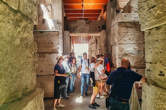Colosseum Underground VIP All Access Tour with Ancient Rome - Timing, meeting point, and the walking reality