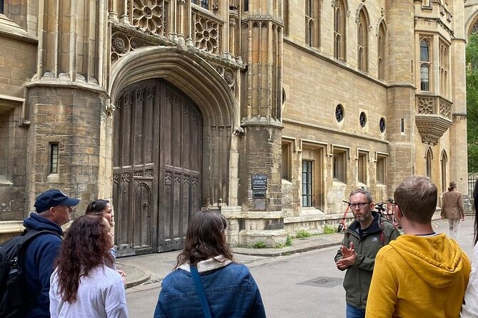 Curious Cambridge - The History Tour that's FUN!!! - St Bene’t’s Church, the Secret-of-Life Story, and the Corpus Clock